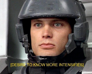 Illustration for article titled Casper Van Dien on Starship Troopers and farting dead bodies